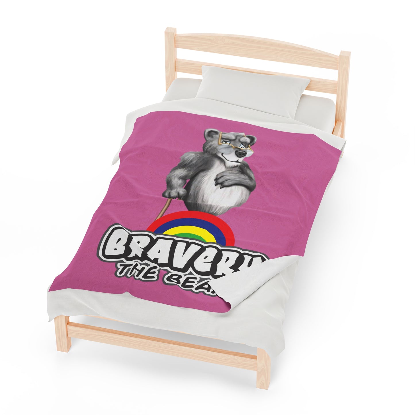 Bravery Velveteen Plush Blanket