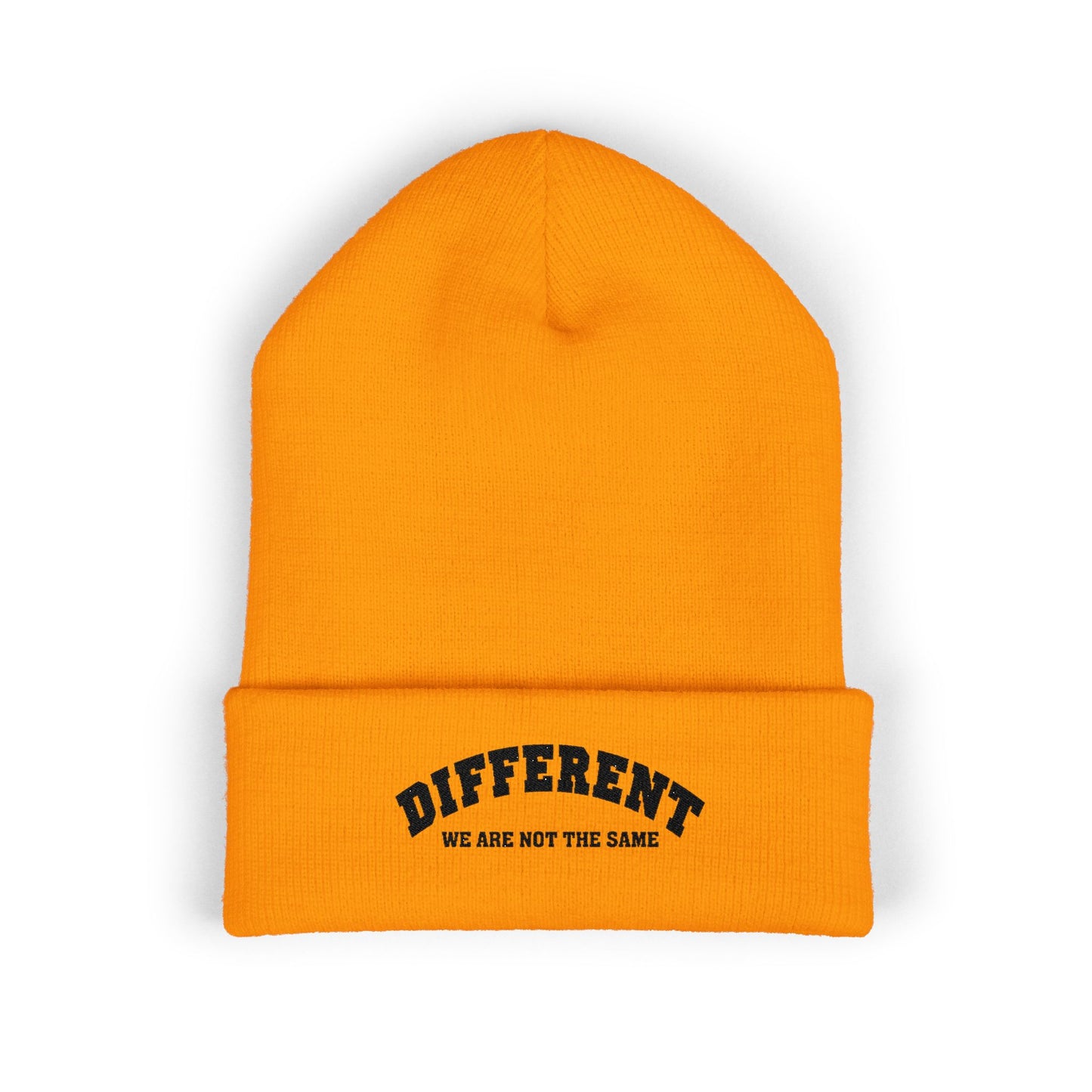 DIFFERENT Classic Cuffed Beanie (Embroidery)
