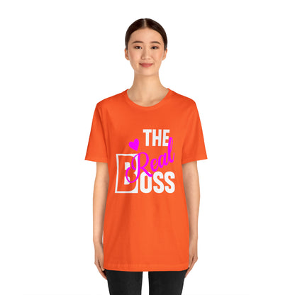 The Real Boss Short Sleeve Tee