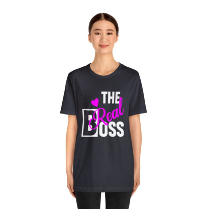 The Real Boss Short Sleeve Tee