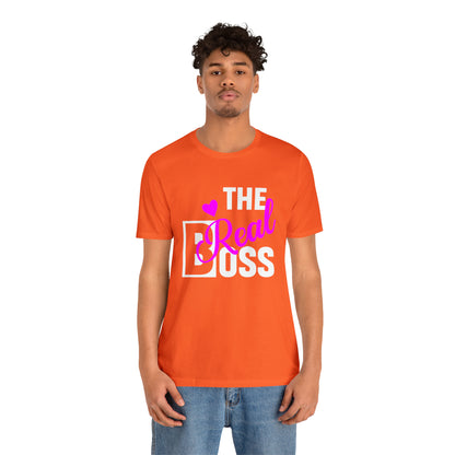 The Real Boss Short Sleeve Tee