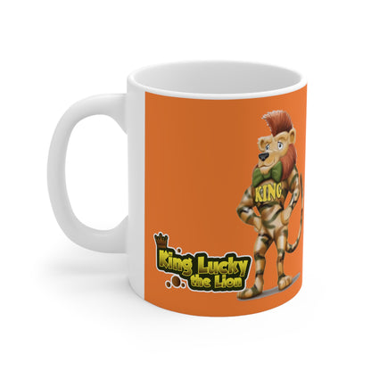 King Lucky Lion Ceramic Mug 11oz