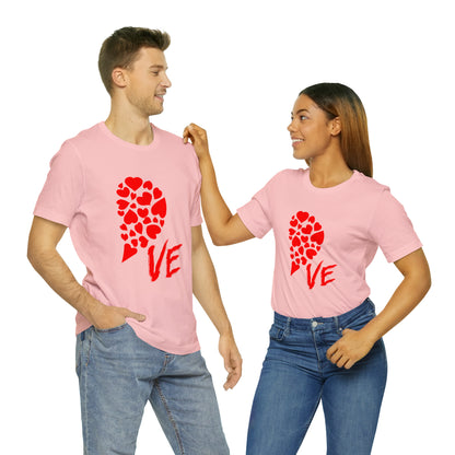 Couples Heart Short Sleeve Tee