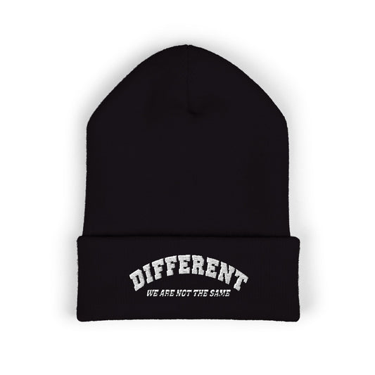 DIFFERENT Classic Cuffed Beanie (Embroidery)