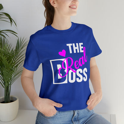 The Real Boss Short Sleeve Tee