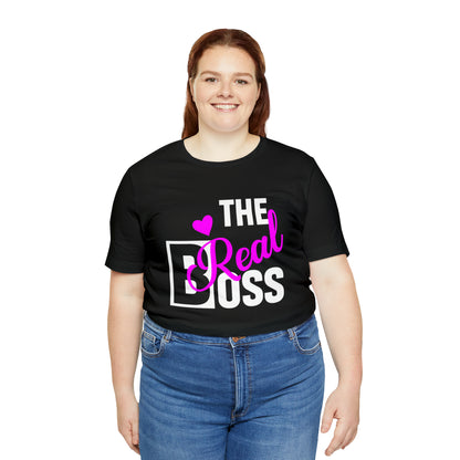 The Real Boss Short Sleeve Tee