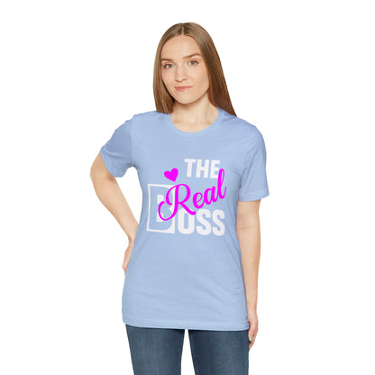 The Real Boss Short Sleeve Tee
