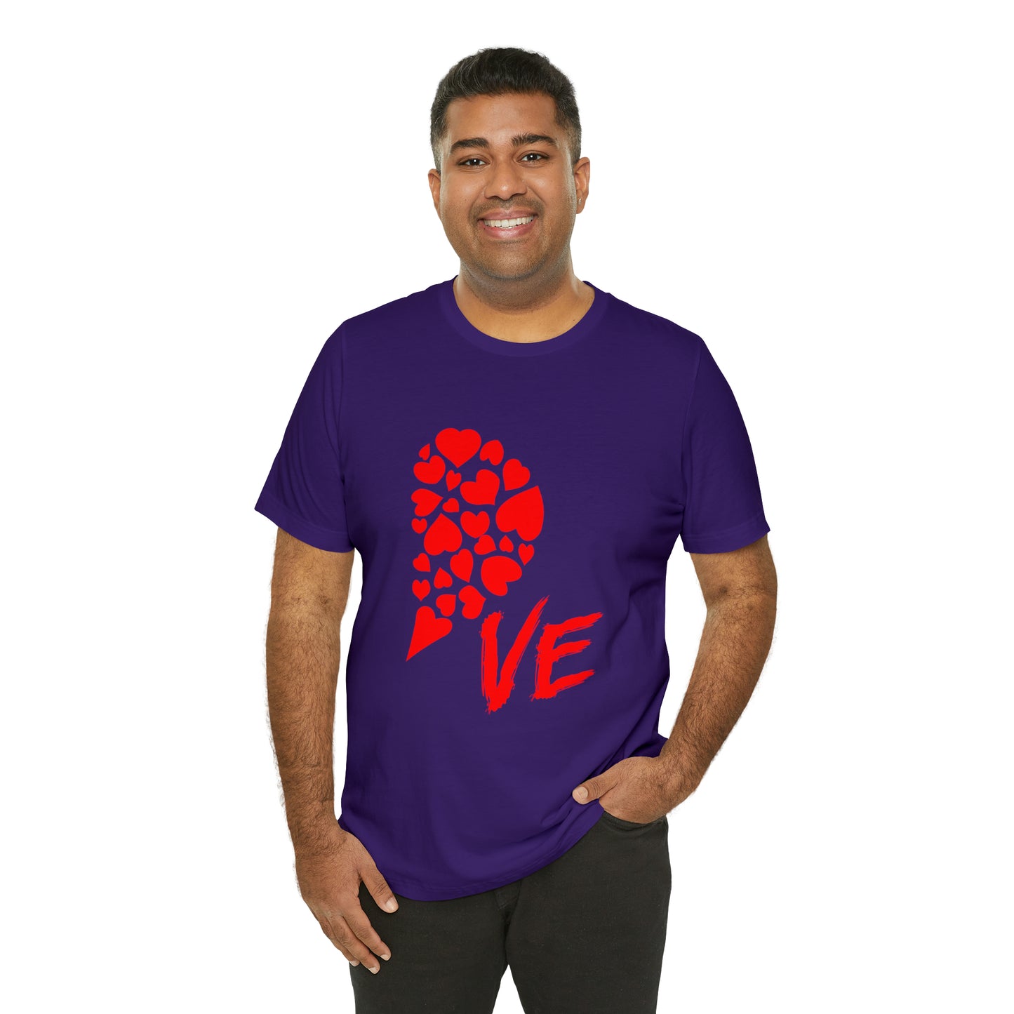 Couples Heart Short Sleeve Tee