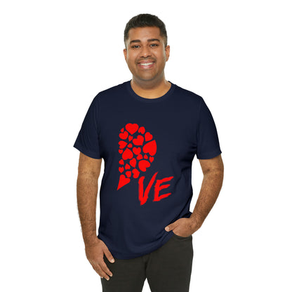 Couples Heart Short Sleeve Tee