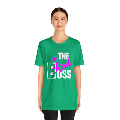 The Real Boss Short Sleeve Tee