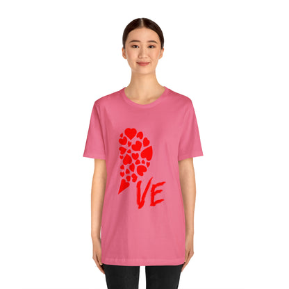 Couples Heart Short Sleeve Tee