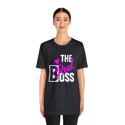 The Real Boss Short Sleeve Tee