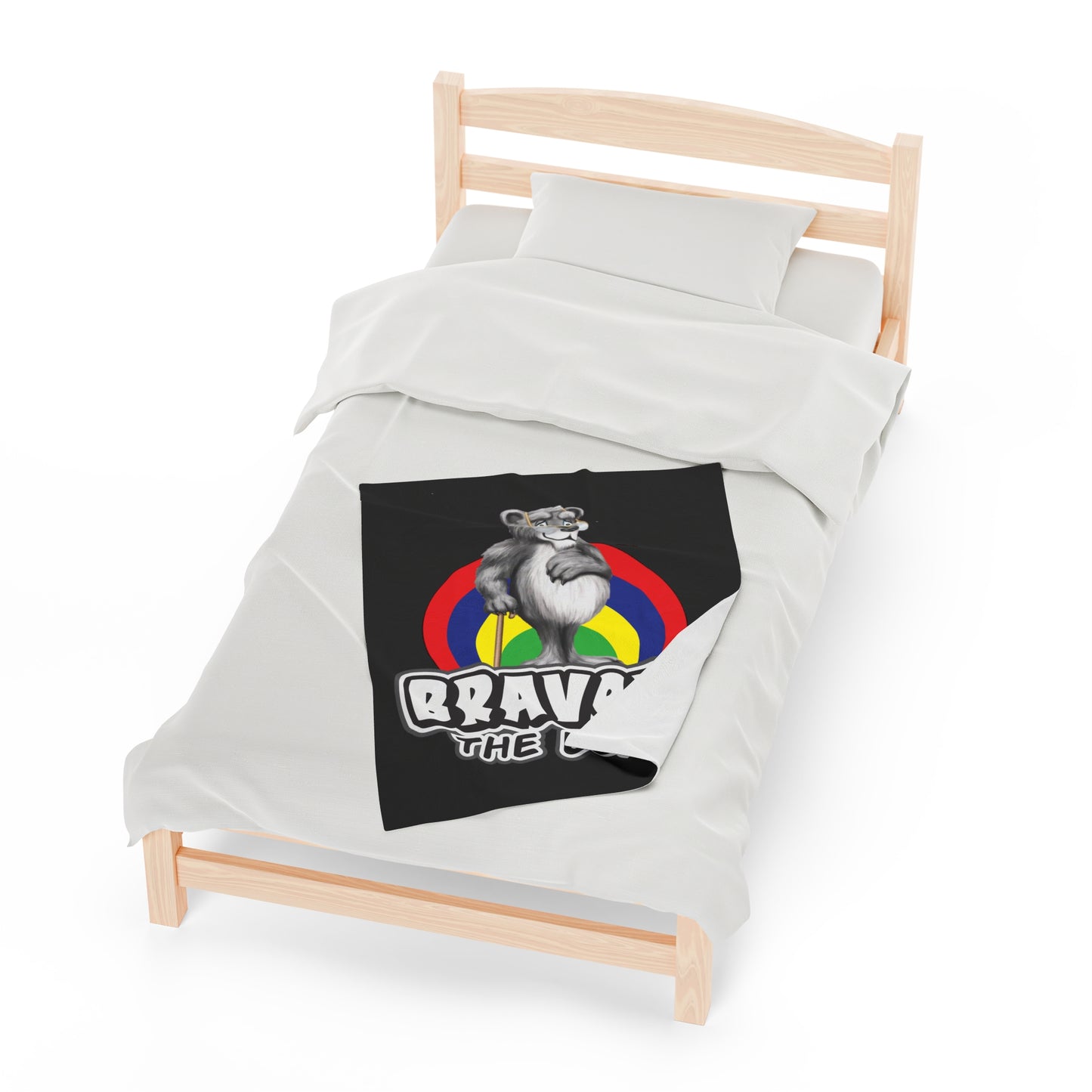 Bravery Velveteen Plush Blanket