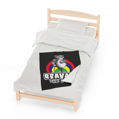 Bravery Velveteen Plush Blanket