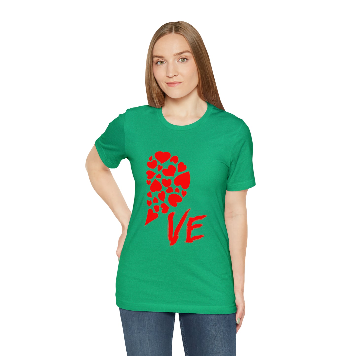 Couples Heart Short Sleeve Tee