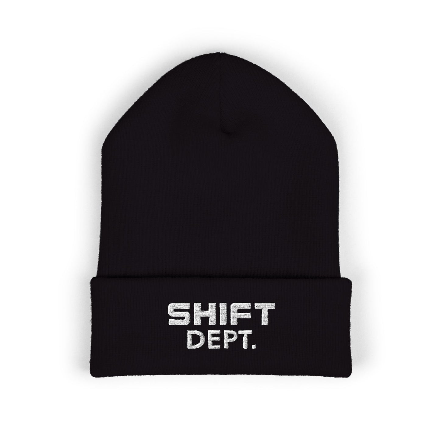 SHIFT Dept Classic Cuffed Beanie (Embroidery)