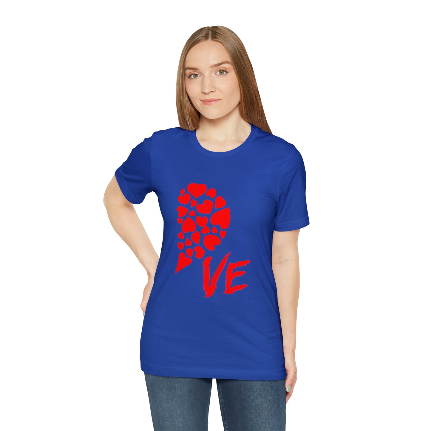 Couples Heart Short Sleeve Tee
