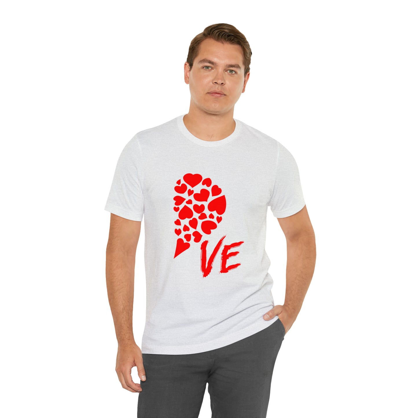 Couples Heart Short Sleeve Tee