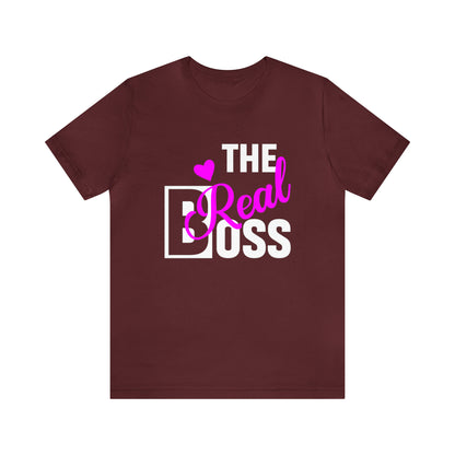 The Real Boss Short Sleeve Tee