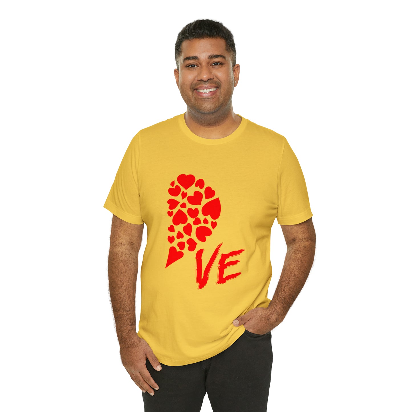 Couples Heart Short Sleeve Tee