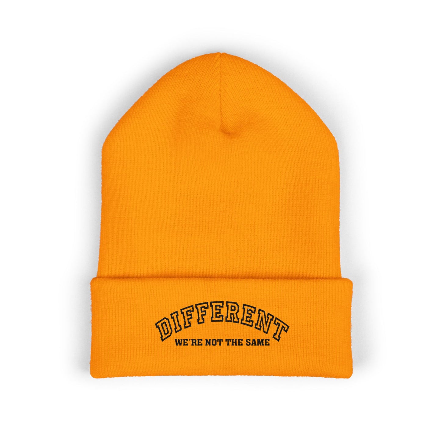 DIFFERENT Classic Cuffed Beanie (Embroidery)