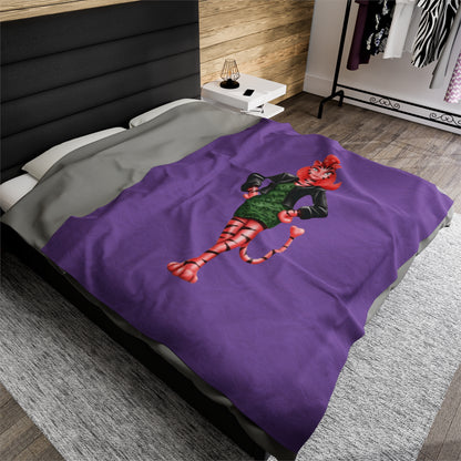 Serenity Velveteen Plush Blanket