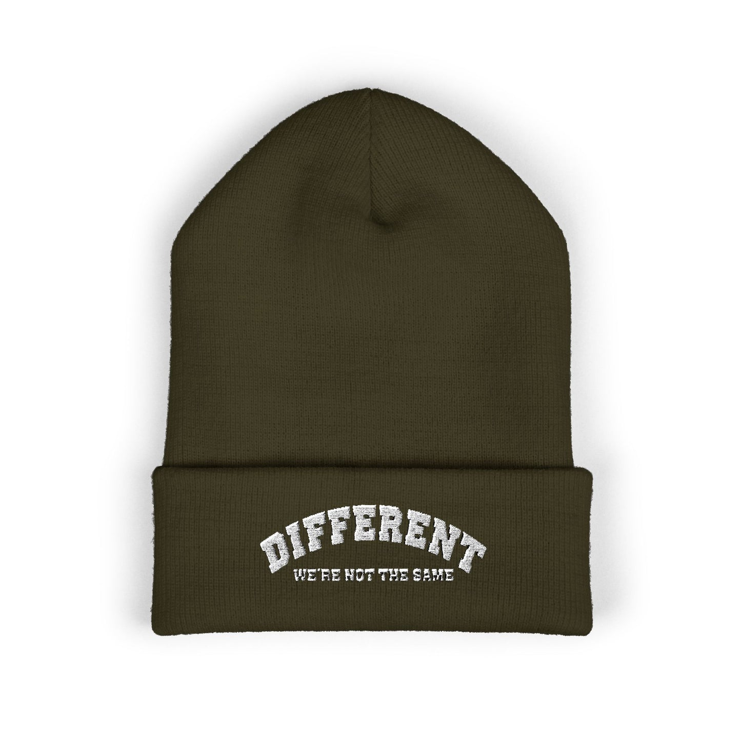 DIFFERENT Classic Cuffed Beanie (Embroidery)