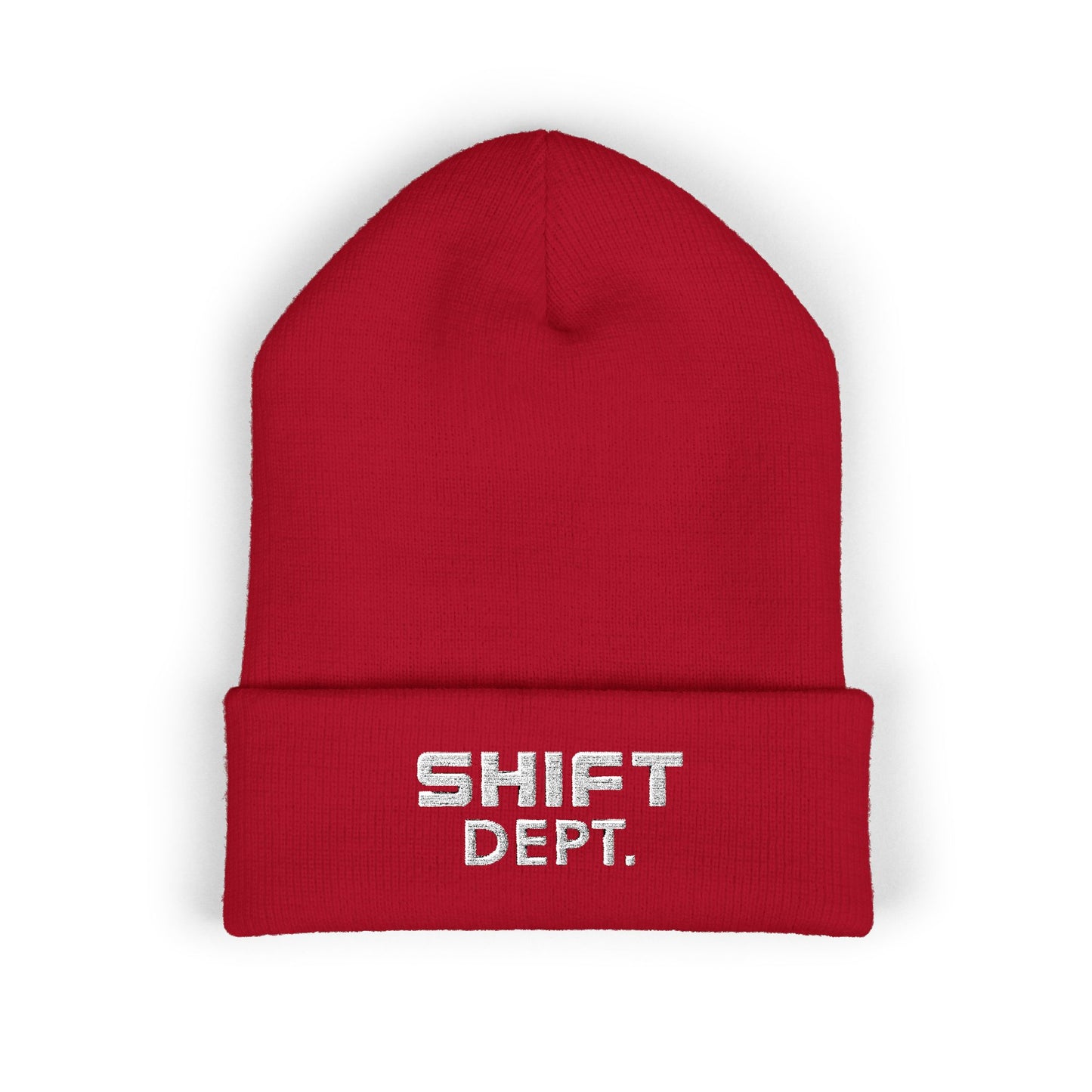 SHIFT Dept Classic Cuffed Beanie (Embroidery)