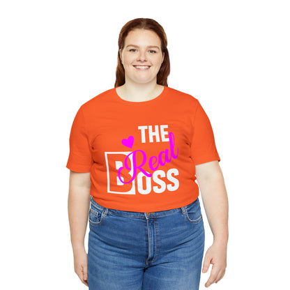 The Real Boss Short Sleeve Tee