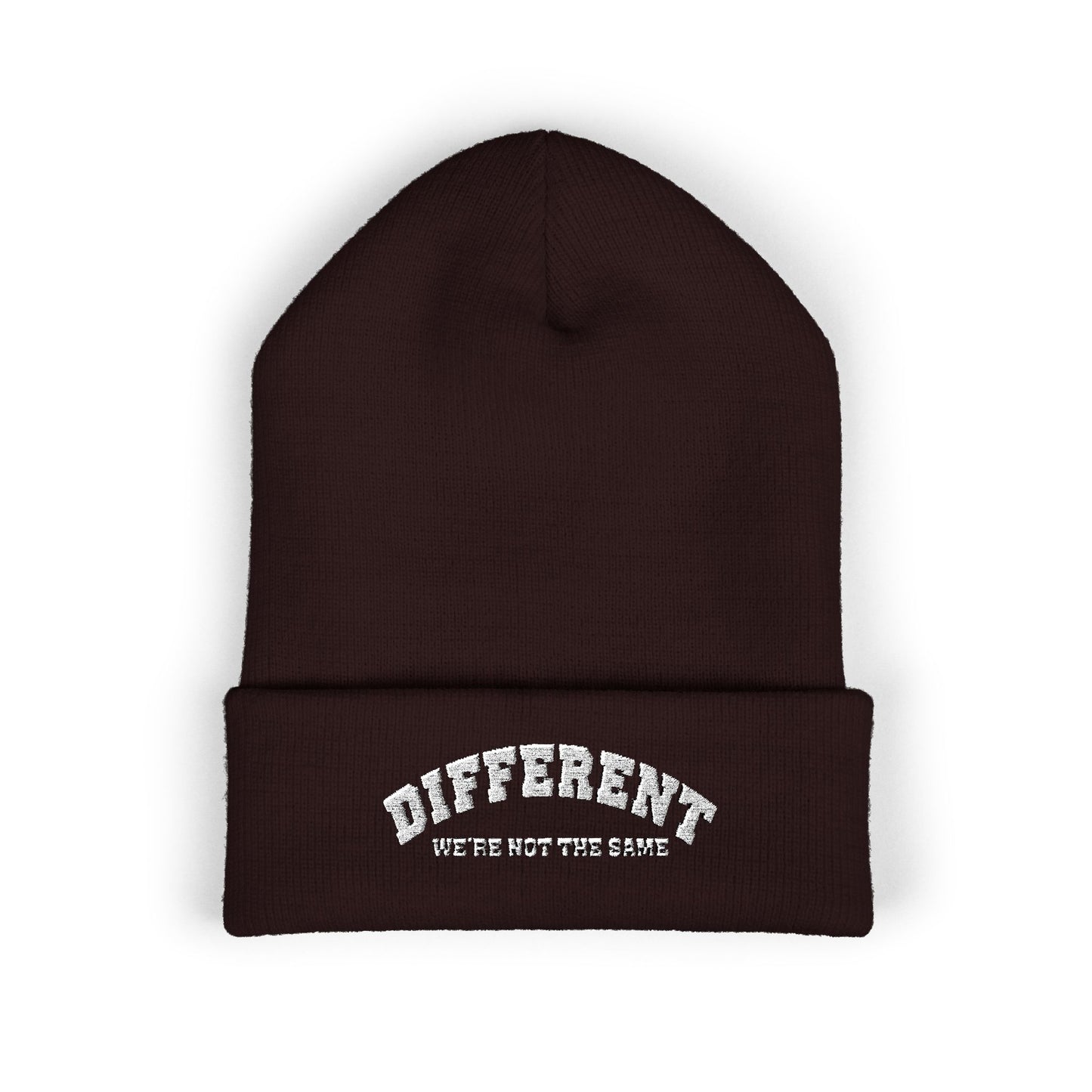 DIFFERENT Classic Cuffed Beanie (Embroidery)