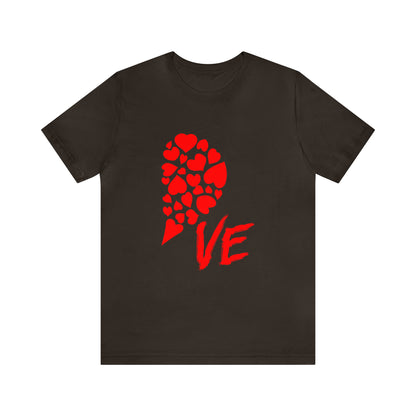 Couples Heart Short Sleeve Tee