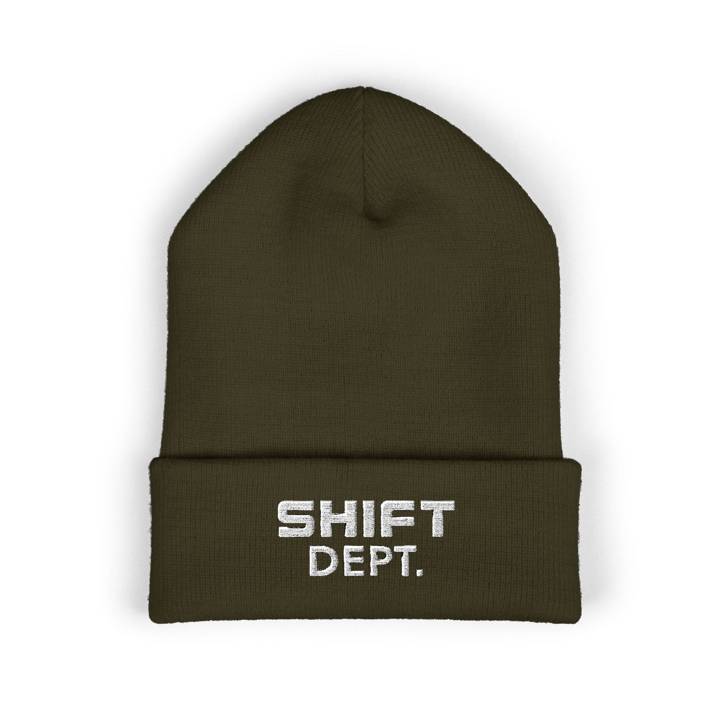 SHIFT Dept Classic Cuffed Beanie (Embroidery)