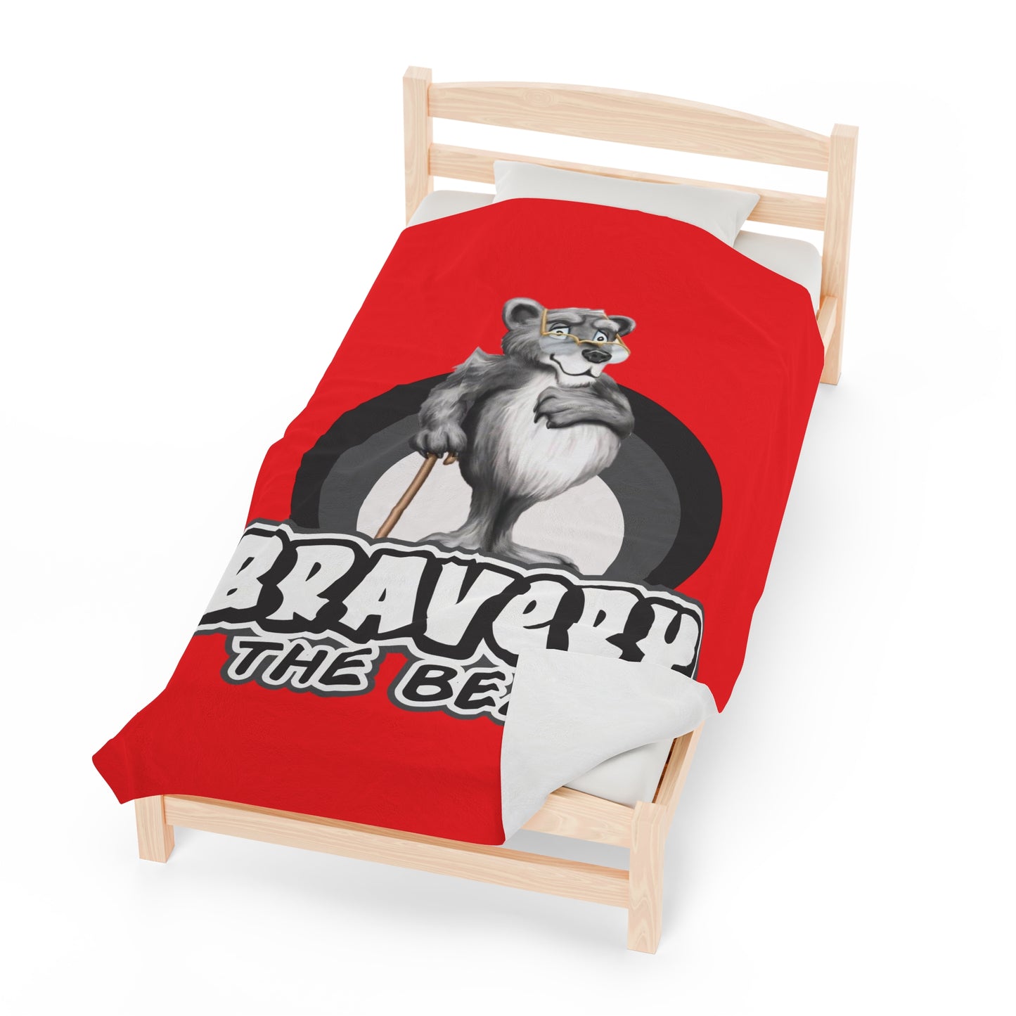 Bravery Velveteen Plush Blanket