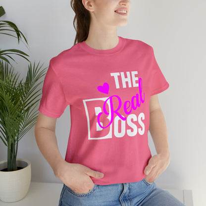 The Real Boss Short Sleeve Tee