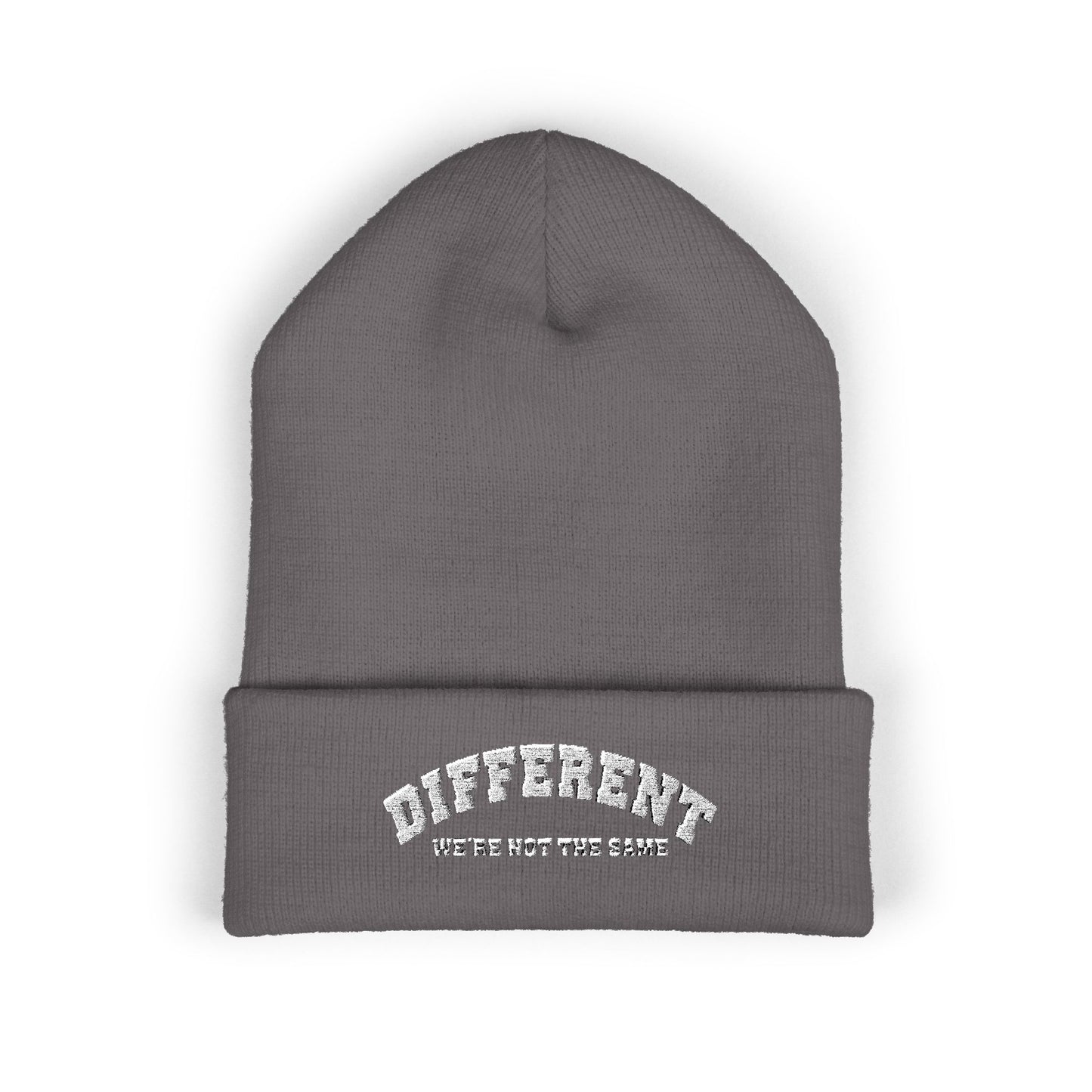 DIFFERENT Classic Cuffed Beanie (Embroidery)