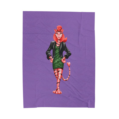 Serenity Velveteen Plush Blanket