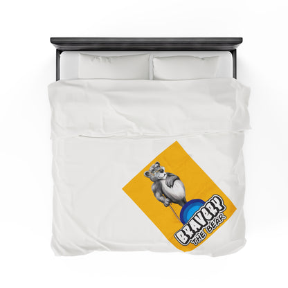 Bravery Velveteen Plush Blanket