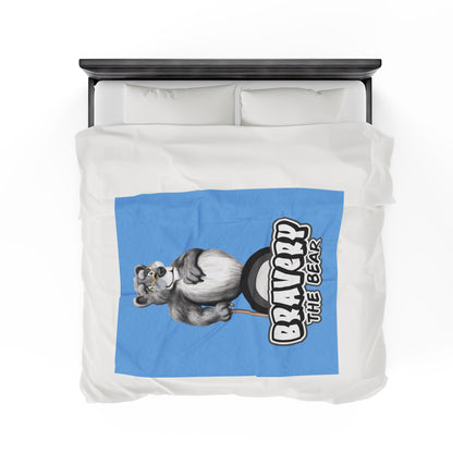 Bravery Velveteen Plush Blanket