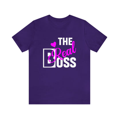 The Real Boss Short Sleeve Tee