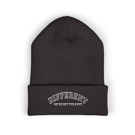 DIFFERENT Classic Cuffed Beanie (Embroidery)