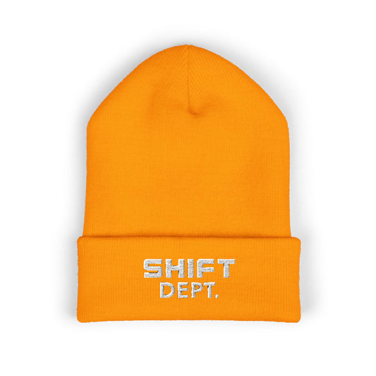 SHIFT Dept Classic Cuffed Beanie (Embroidery)