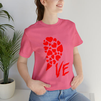 Couples Heart Short Sleeve Tee
