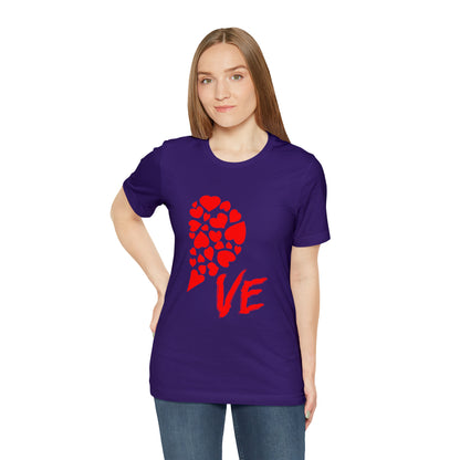 Couples Heart Short Sleeve Tee