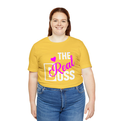 The Real Boss Short Sleeve Tee