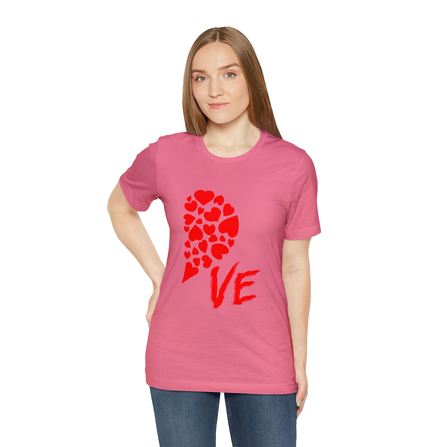 Couples Heart Short Sleeve Tee