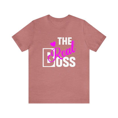 The Real Boss Short Sleeve Tee
