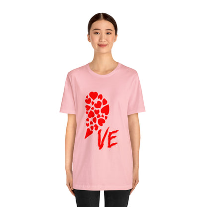 Couples Heart Short Sleeve Tee