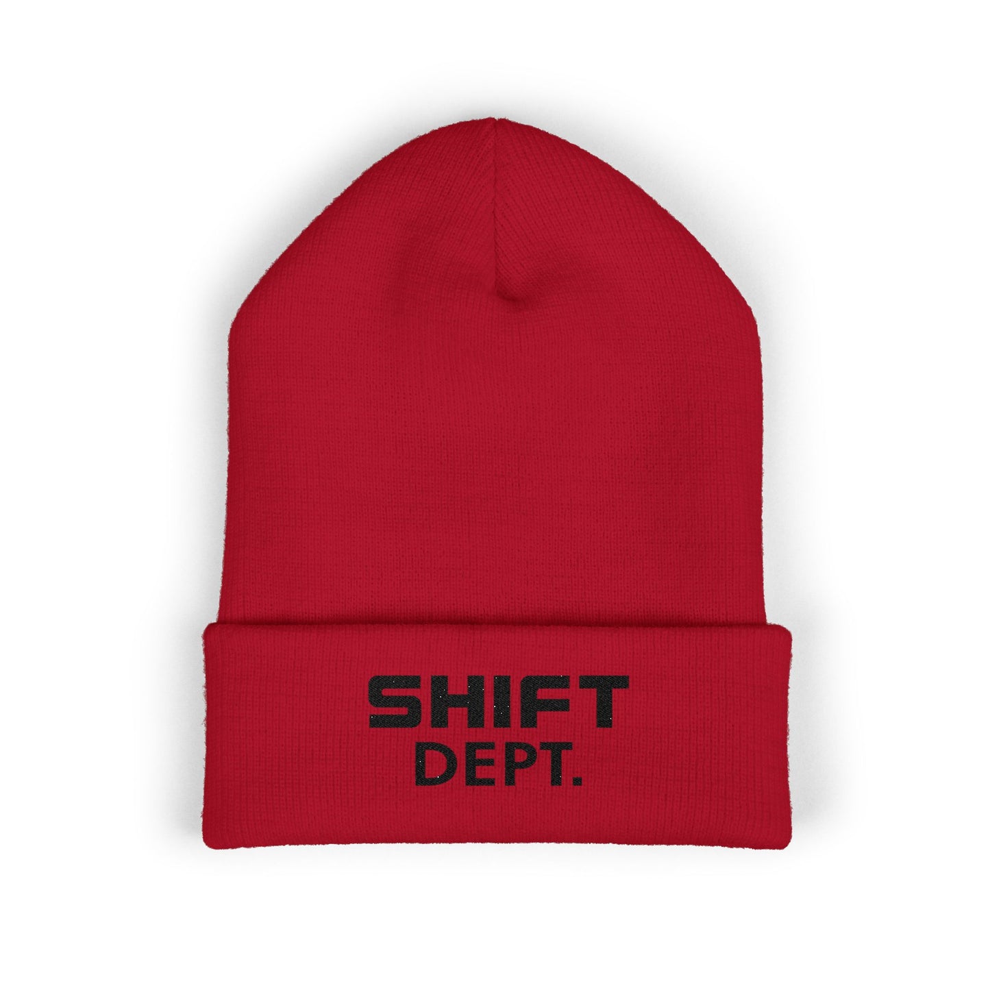 SHIFT Dept Classic Cuffed Beanie (Embroidery)