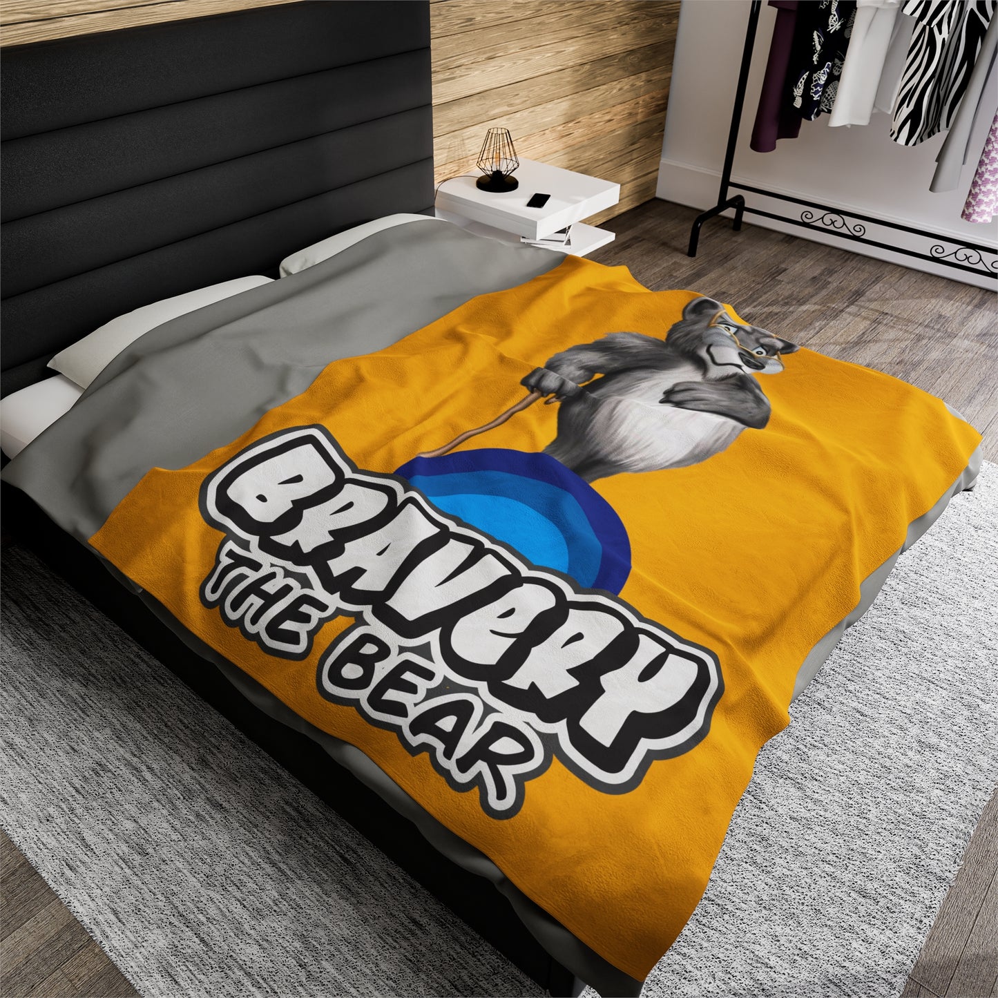 Bravery Velveteen Plush Blanket