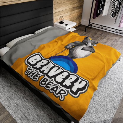 Bravery Velveteen Plush Blanket
